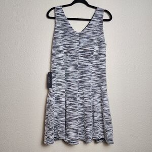 The Limited Sleeveless Tweed Dress Womens Medium New